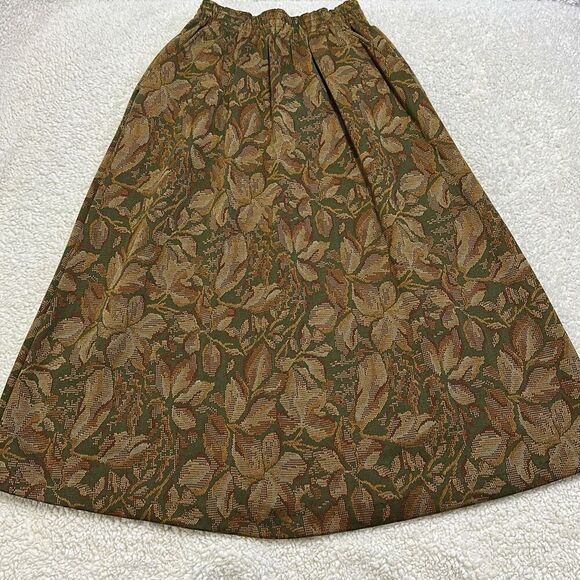 Fire Island Dresses & Skirts - Vintage Fire Island Tapestry Floral Skirt Women’s